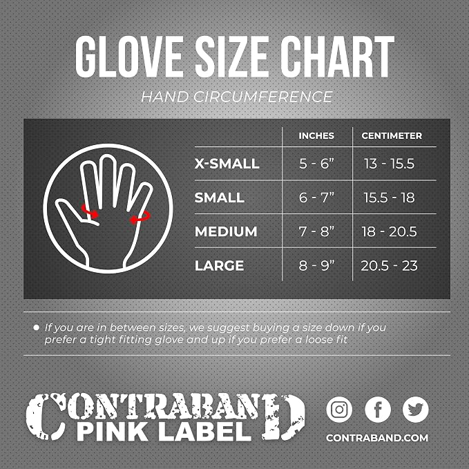 Contraband Pink Label 5237 Womens Designer Workout Gloves | Sugar Skull Print w/Grip-Lock™ Padding (White, Medium)