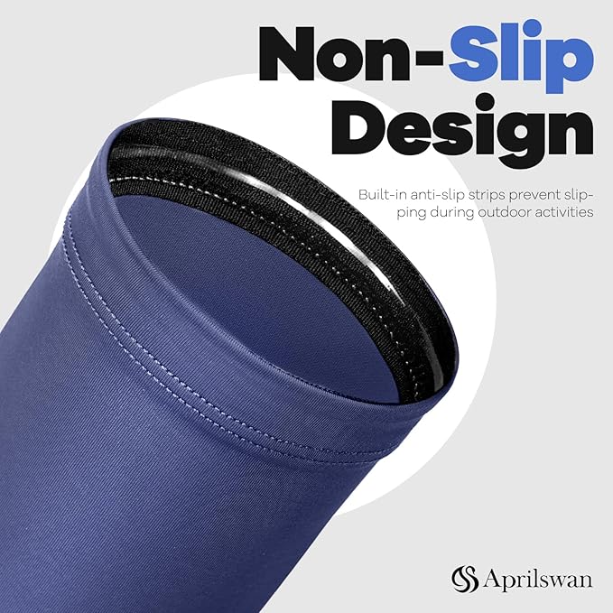 Arm Sleeves, UV Sun Protection Cooling Arm Covers for Men/Women | UPF 50+ UV protection; Sweat-wicking & cooling; Non-slip design; Lightweight & breathable