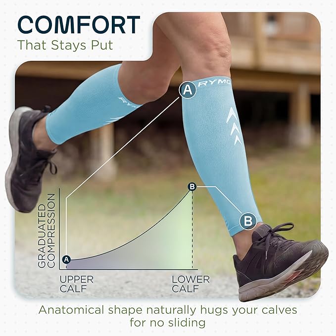 Rymora Calf Compression Sleeves for Men & Women