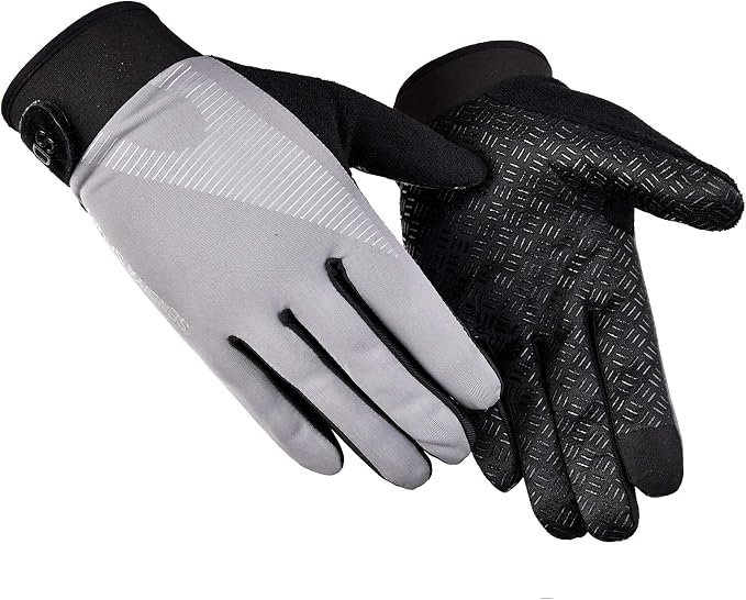 YHT Workout Gloves, Full Palm Protection & Extra Grip, Gym Fishing Fencing Gloves for Weight Lifting, Training, Fitness, Exercise (Men & Women)