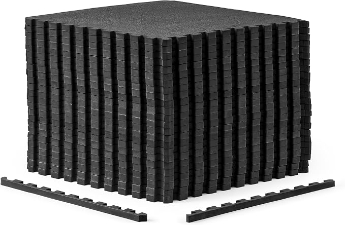 CAP Puzzle Exercise Mats | 3/4” Thick EVA Interlocking Foam Tiles for Home Gym Flooring | Multiple Options