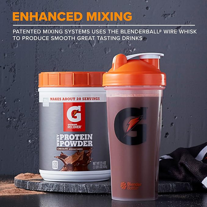 Gatorade Shaker Bottle for Gym, Plastic, 28 Ounces (Pack of 10)