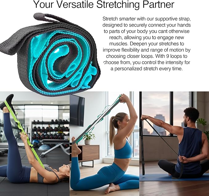 321 STRONG 5-in-1 Massage Set, Complete Mobility Kit for Workout Recovery | Deep Tissue Roller for Legs, Spikey Foot Ball, Hamstring Stretch Strap, Quad Roller Stick, Carry Bag