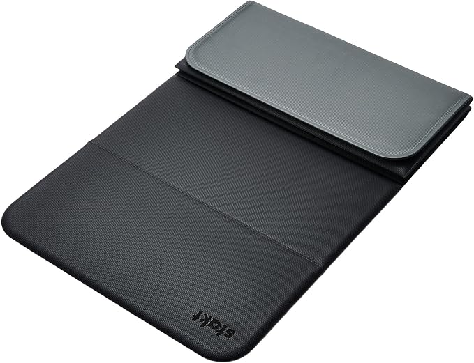 Stakt Foldable Yoga Mat Pro - Non Slip 2 in 1 Fitness Exercise Mat | Premium textured grip, 12 mm thick, folding design, EVA foam blend, supports Pilates, barre, and strength training