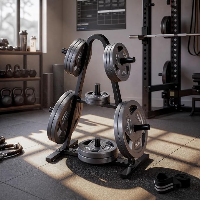 Weight Rack for Home Gym, 400 LB Weight Tree