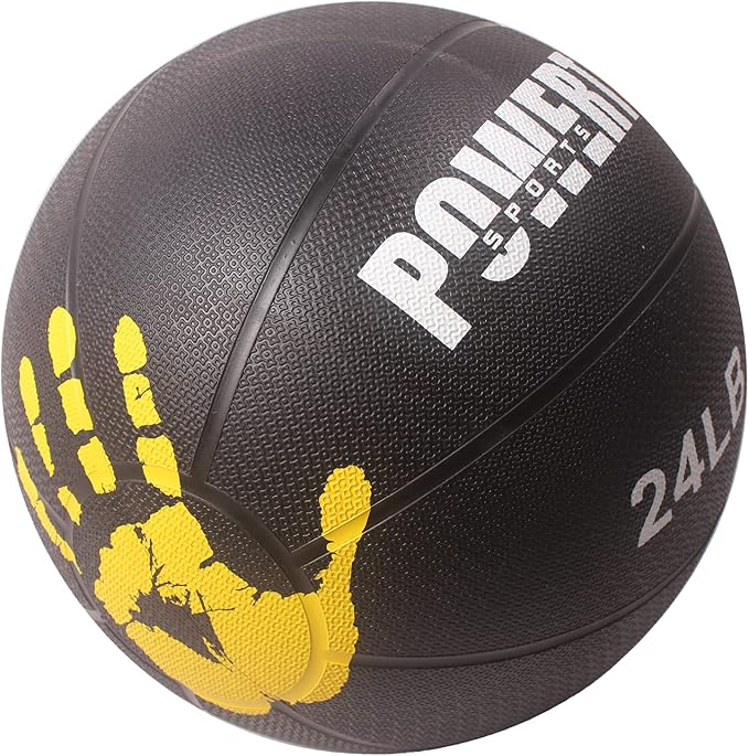 POWERT Medicine Ball Weighted Ball for HIIT Workout, Cardio Fitness Exercise & Physical Therapy