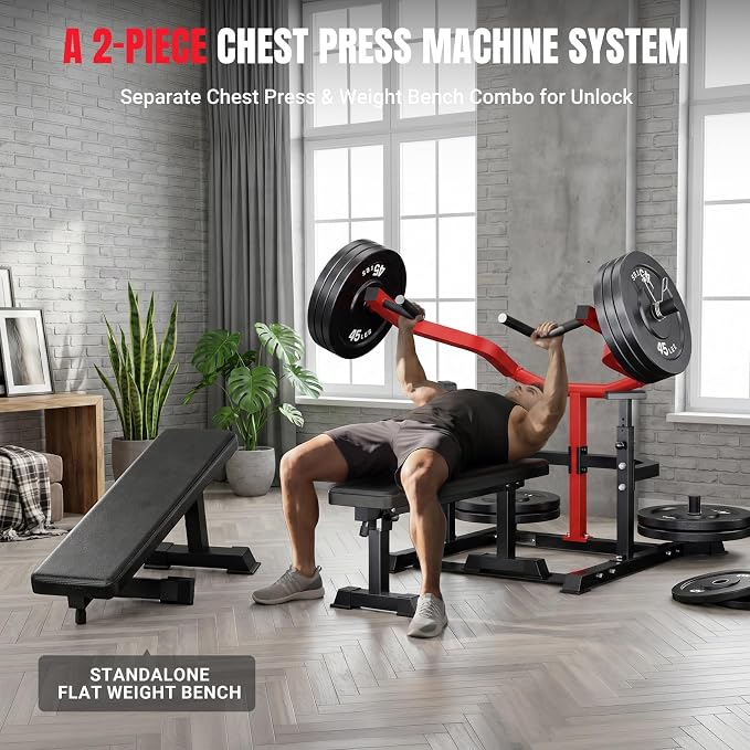 Multi-Function All in 1 Weight Bench Set - Multi-Positions Heavy Duty Weight Lifting Sit Up Bench Workout Benchs Folding Bench Press for Home Gym