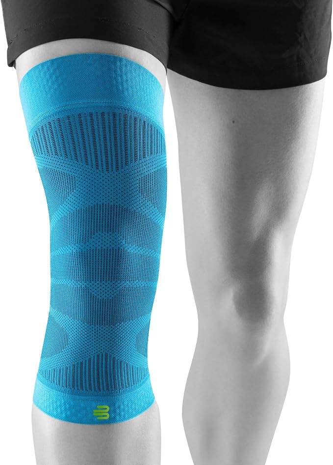 Bauerfeind Sports Compression Knee Sleeve - Lightweight Design with Gripping Zones for Knee Pain Relief & Performance
