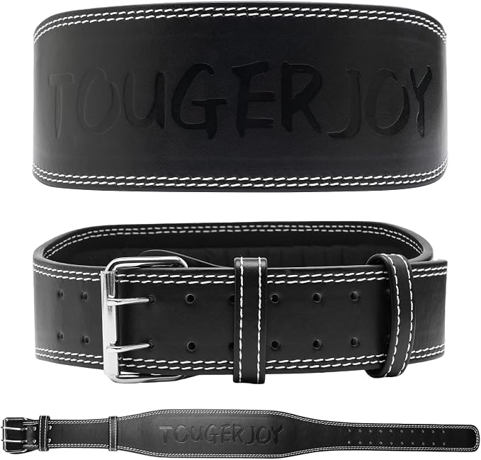 Women's Weight Lifting Belt 4 Inch Wide, Gym Powerlifting Belt for Women with Padded Lumbar Support, Adjustable Fitness Belt for Deadlift, Squats, Cross Training & Workout