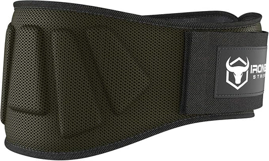 Weightlifting Belt For Men and Women - 6 Inch Auto-Lock Weight Lifting Back Support, Workout Back Support for Lifting, Fitness, Cross Training and Powerlifitng