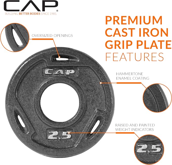 CAP Barbell 2-Inch Olympic Weight Plate | Multiple Options