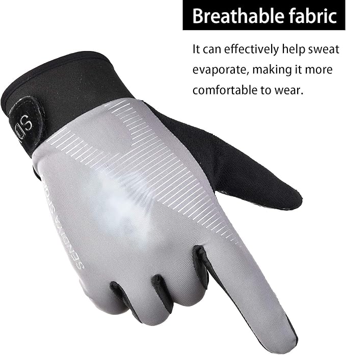 YHT Workout Gloves, Full Palm Protection & Extra Grip, Gym Fishing Fencing Gloves for Weight Lifting, Training, Fitness, Exercise (Men & Women)