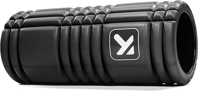 TRIGGERPOINT Performance Therapy Grid Foam Roller for Exercise, Deep Tissue Massage and Muscle Recovery, Original (13-Inch), Midnight