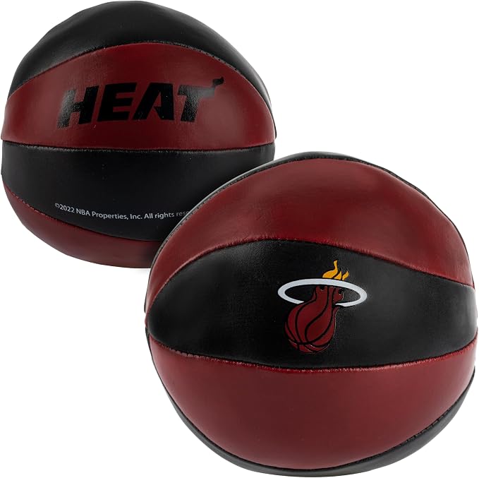 Franklin Sports NBA Toy Basketballs - 2 Pack of Kids Soft Mini Basketballs for Over The Door + Indoor Hoops - NBA Fan Shop