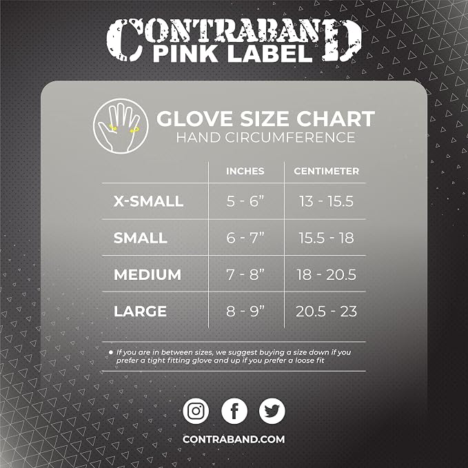 Contraband Pink Label 5437 Womens Extreme Grip Weight Lifting Gloves w/Heavy Rubber Padded Palm (Pair) - Heavy Duty Palm w/Griplock Silicone & Rubber Grip Pads for Gym Workouts