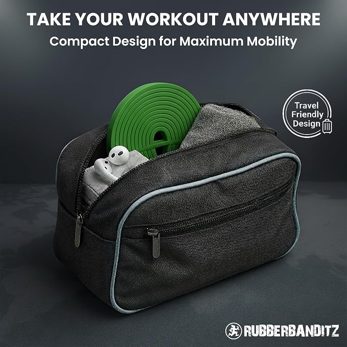 Rubberbanditz Pull Up Assist Resistance Bands Heavy Duty Loop Exercise Workout Bands for Powerlifting, Mobility, and Stretching