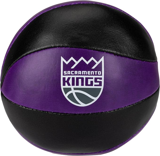 Franklin Sports NBA Toy Basketballs - 2 Pack of Kids Soft Mini Basketballs for Over The Door + Indoor Hoops - NBA Fan Shop