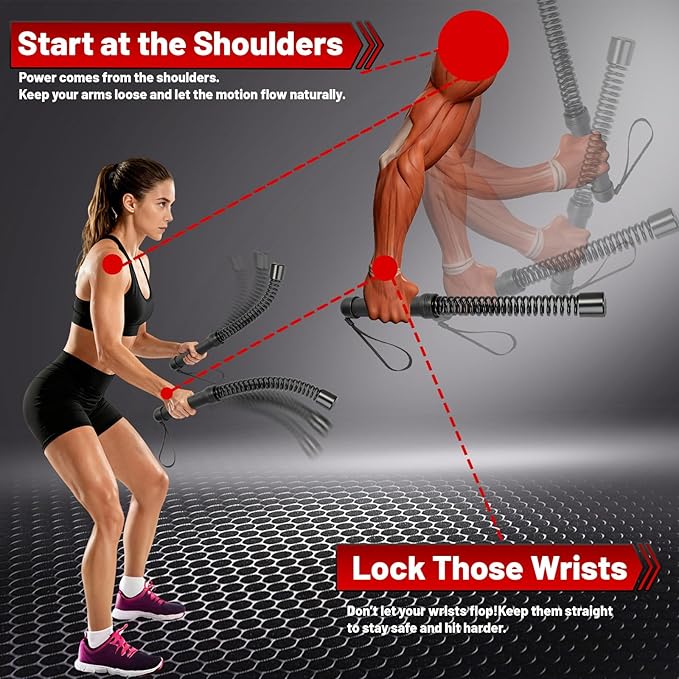Cordless Battle Ropes (2-Pack) Portable Workout Ropes for HIIT Workouts,Cardio & Muscle Training,Low-Impact Cardio Training,Home Gym Equipment for Men & Women(1.9LB x 2) (1.9LB*2)