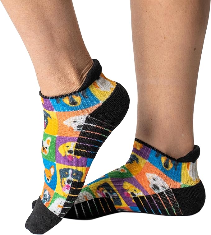 Viasox Ankle Compression Socks for Women & Men, 14 mmHg Support Improves Circulation, Extra Cushioned