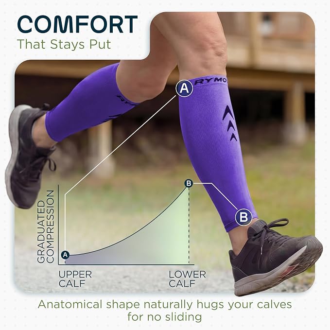 Rymora Calf Compression Sleeves for Men & Women