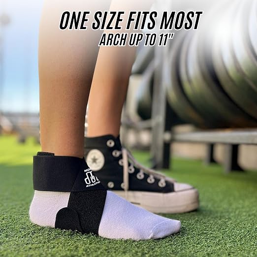 Ankle X Strap for Achilles Tendon and Planter Fasciitis Support, 1 Pack, Ankle Tendonitis Pain Relief Support Brace, Hiking, Soccer, Basketball, Running, Tennis, Volleyball & Pickleball