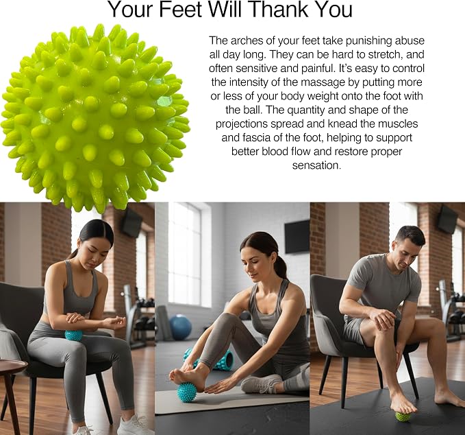 321 STRONG 5-in-1 Massage Set, Complete Mobility Kit for Workout Recovery | Deep Tissue Roller for Legs, Spikey Foot Ball, Hamstring Stretch Strap, Quad Roller Stick, Carry Bag