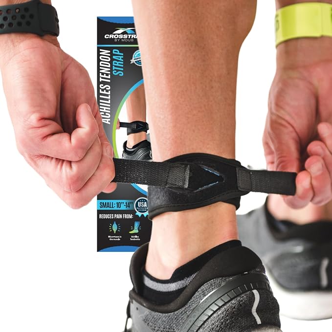Ankle Brace for Women & Men, Achilles Tendonitis Brace, Ankle Tendonitis Relief, Ankle Support (Small)