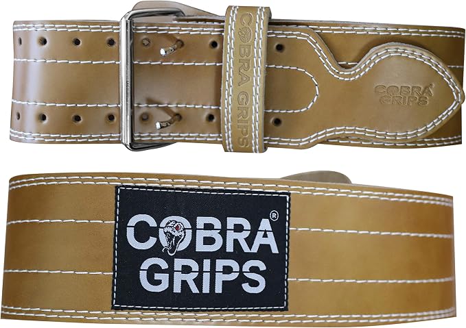 Cobra Grips Best Premium Genuine Leather Belt for Men & Women