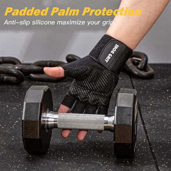 Weight Lifting Gloves,for Men and Women, Workout Gloves with Wrist Support for Exercise, Weightlifting, Training, Pull-ups Breathable and Snug fit