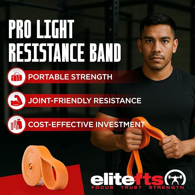 EliteFTS Pro Resistance Band - Boost Core Stability and Flexibility with This Portable, Joint-Friendly Tool