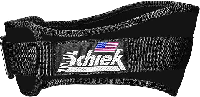 Schiek Sports 2006 Nylon 6 Inches Weight Lifting Belt - Support Belt for Power Lifting