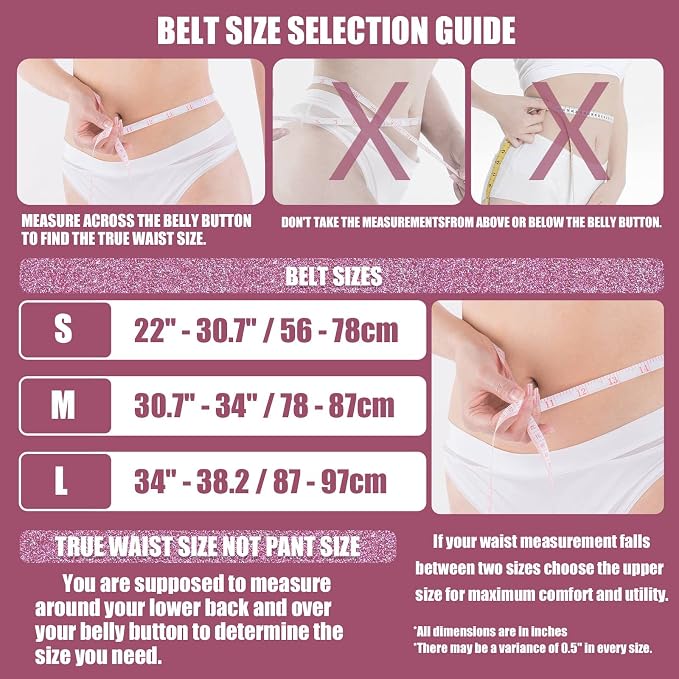 Jaffick Weight Lifting Belt For Ladies Leather Gym Belts Lower Waist Back Support For Women Men Fitness Squat Deadlift Heavy Duty Cross Training Gym Powerlifting Workout