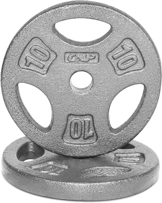 CAP Barbell Standard 1-Inch Grip Weight Plates