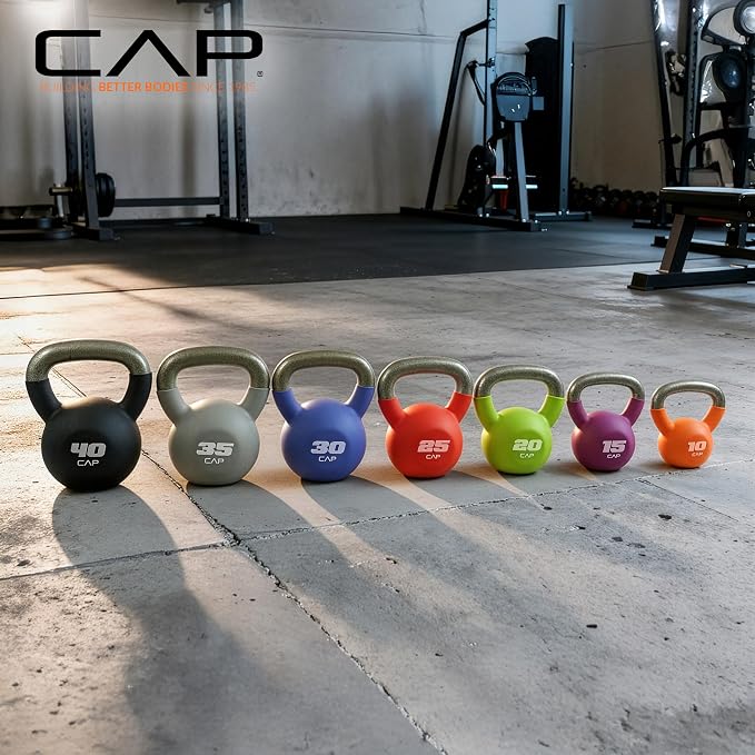 CAP Neoprene Coated Kettlebells - Multiple Sizes