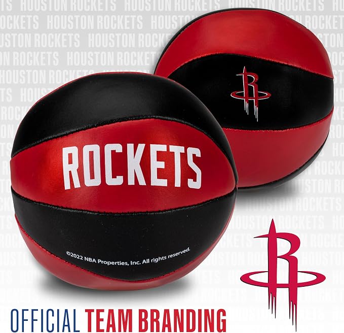 Franklin Sports NBA Toy Basketballs - 2 Pack of Kids Soft Mini Basketballs for Over The Door + Indoor Hoops - NBA Fan Shop