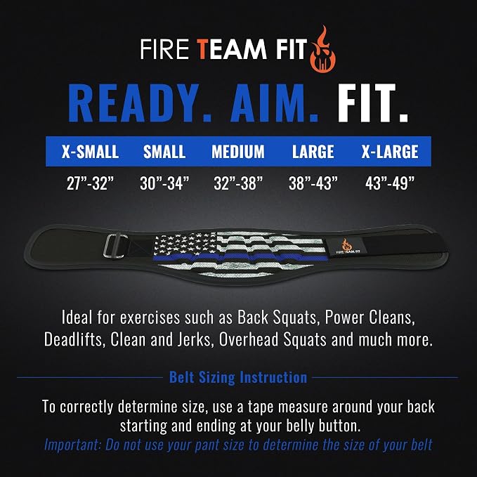Weight Lifting Belt for Men and Women, 6 Inch, Bodybuilding & Fitness Back Support for Cross Training Workout, Squats, Lunges