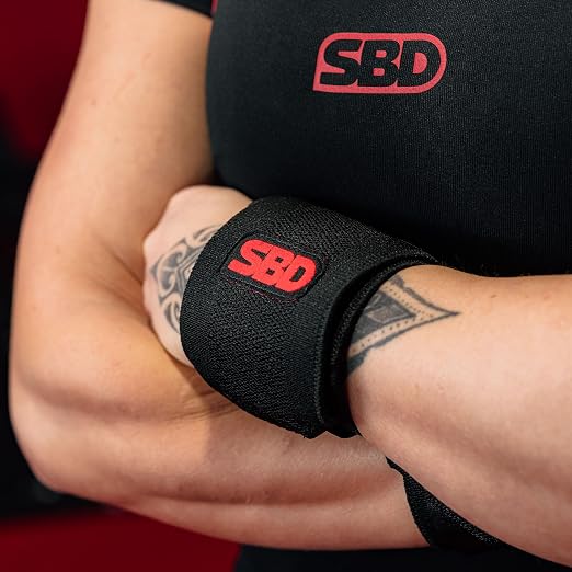 SBD Flexible Wrist Wraps – Supportive & Adjustable for Lifting, Powerlifting & Strength Training – IPF Approved, Made in Great Britain