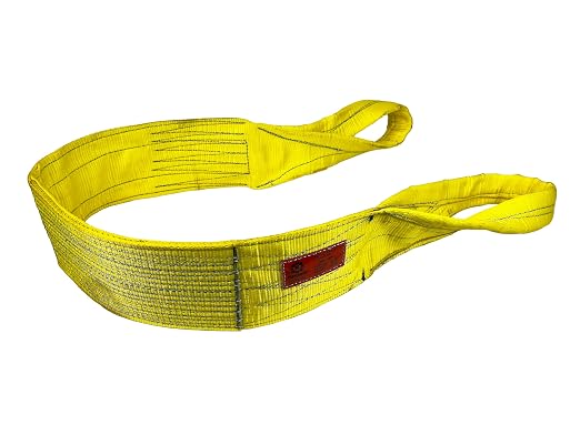 Kennedy Wire Rope & Sling Co. 6" x 8' 2-Ply Twist Eye Polyester Lifting Sling (Various Sizes in Listing) Made in The USA