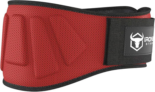 Weightlifting Belt For Men and Women - 6 Inch Auto-Lock Weight Lifting Back Support, Workout Back Support for Lifting, Fitness, Cross Training and Powerlifitng
