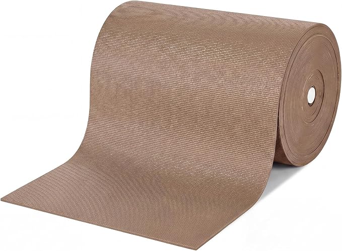 Nuanchu Yoga Mat Roll 24 inch Width, 4mm Thick Non Slip Exercise Mat, Large Anti Tear Gym Flooring for Home Workout, Fitness, Senior Dog Floor Protection