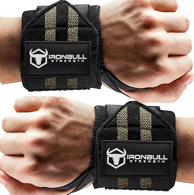 Wrist Wraps for Weightlifting (USPA & IPL Approved) - 18” Premium Quality Wrist Straps for Weightlifting - Weight Lifting Wrist Wraps with Thumb Loop - Best Gym Wrist Wraps for Lifting Weights, Curls & Dips - Lifting Wrist Wraps for Bench, Powerlifting...