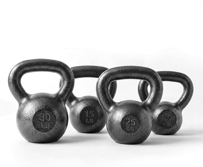 CAP Barbell Cast Iron Kettlebell - Singles and Sets, Multiple Weight Choices