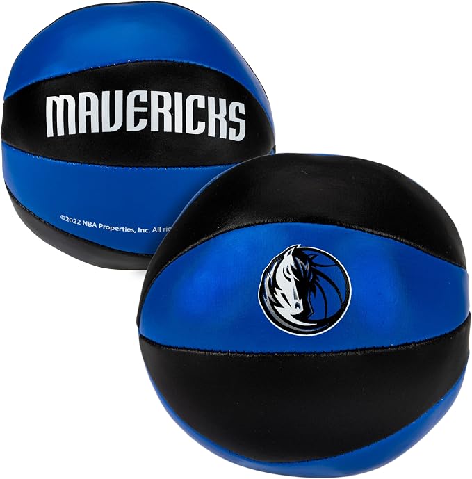 Franklin Sports NBA Toy Basketballs - 2 Pack of Kids Soft Mini Basketballs for Over The Door + Indoor Hoops - NBA Fan Shop