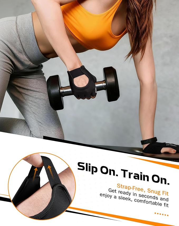 ATERCEL Breathable Workout Gloves, Antislip Weight Lifting Gym Gloves for Men Women, Superior Grip & Palm Protection for Weightlifting, Fitness, Exercise, Training