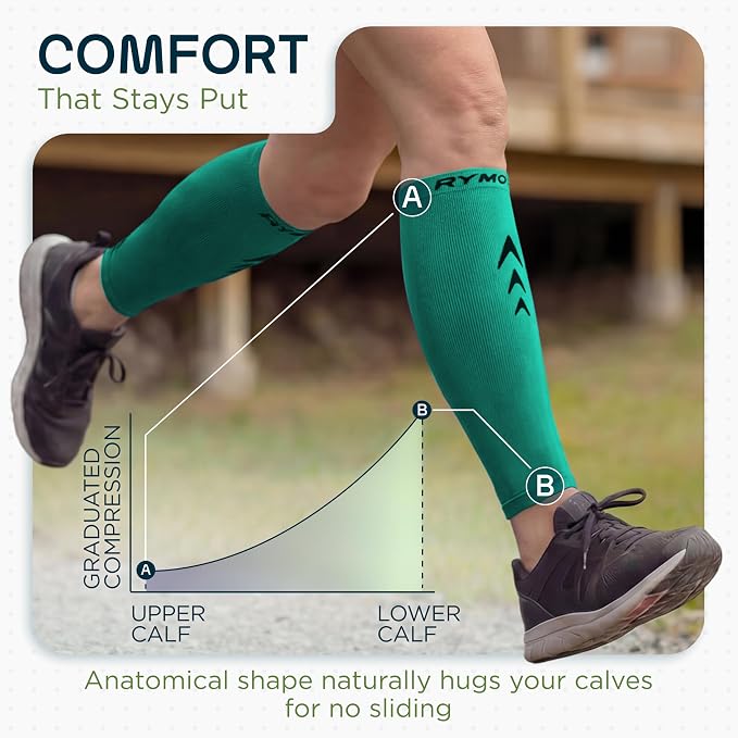 Rymora Calf Compression Sleeves for Men & Women