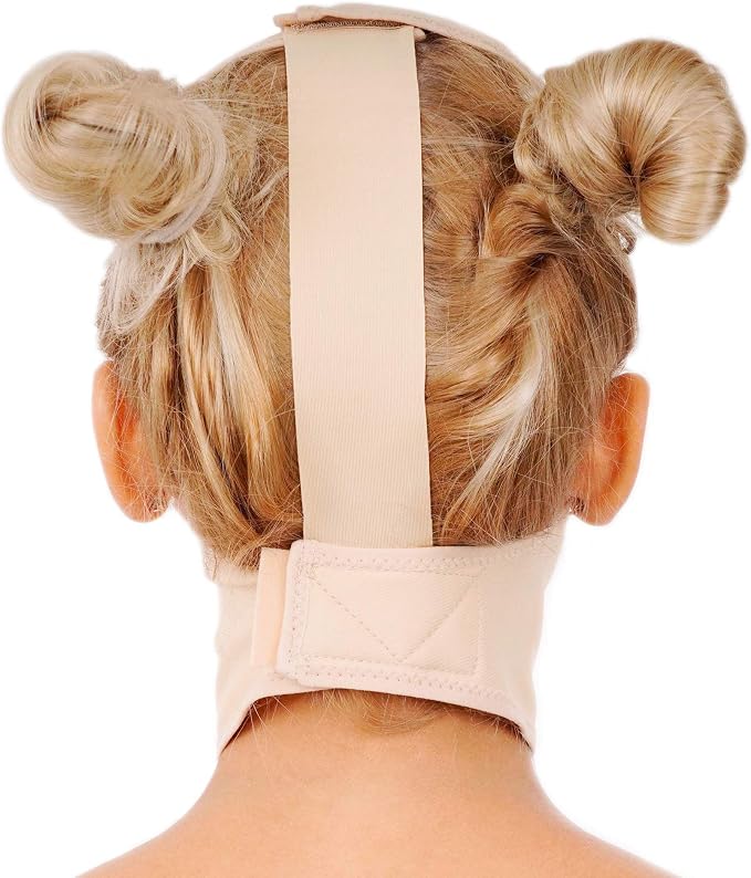 invera Chin Compression Garment After Liposuction Surgery, Neck Cover Strap Bandage