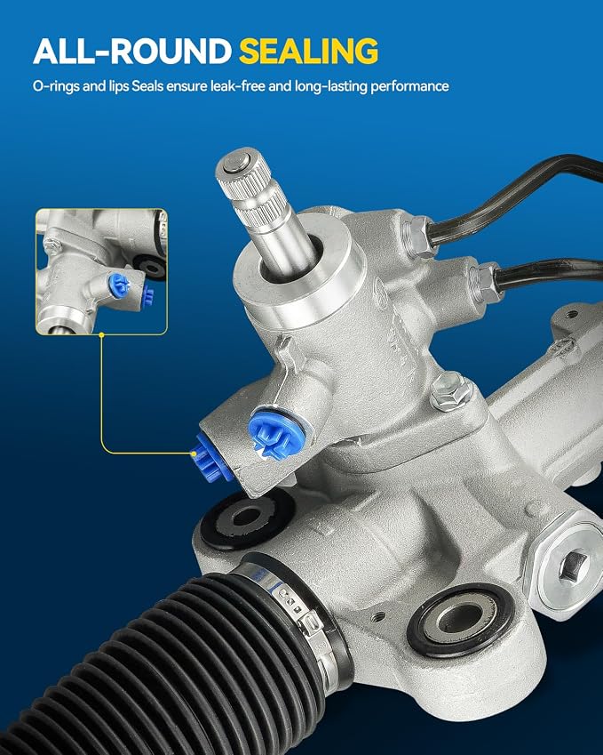 PHILTOP Power Steering Rack and Pinion Compatible with Honda CR-V 2007 2008 2009 2010 2011 All Models, Hydraulic Rack and Pinion Replace 26-2750