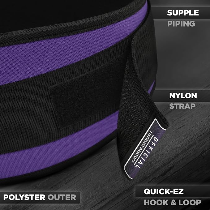 RDX Weight Lifting Belt AUTO LOCK, 6.5” Padded Back Support, Men Women Gym Fitness Strength Training, Bodybuilding Powerlifting Weightlifting Workout, Deadlift Squat, Pro Exercise Equipment