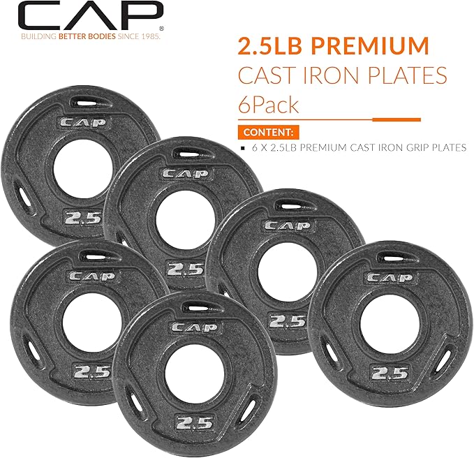 CAP Barbell 2-Inch Olympic Weight Plate | Multiple Options