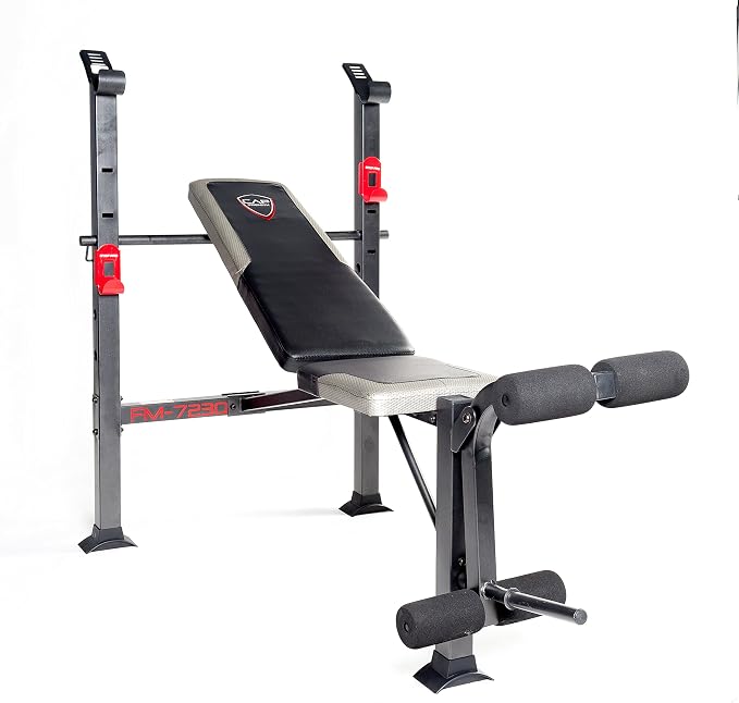CAP Barbell Strength Bench Standard Bench with Leg curl